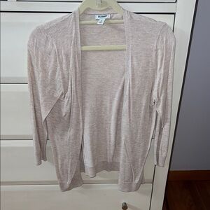 Old Navy Women's Light Tan Cardigan